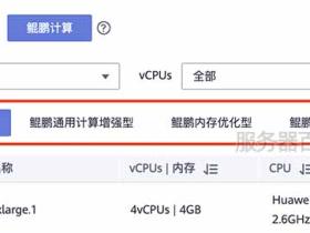 华为云CPU Huawei Kunpeng 920 2.6GHz处理器性能评测