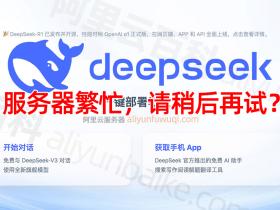 DeepSeek服务器繁忙?一招解决!